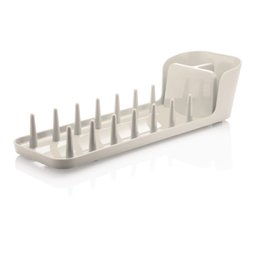 Escorredor De Pratos Prático Branco De Polipropileno Ou - 1