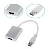 Cabo Adaptador Conversor Usb Hdmi 1080p Placa Multi Telas - 2