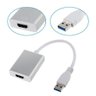 Cabo Adaptador Conversor Usb Hdmi 1080p Placa Multi Telas - 1