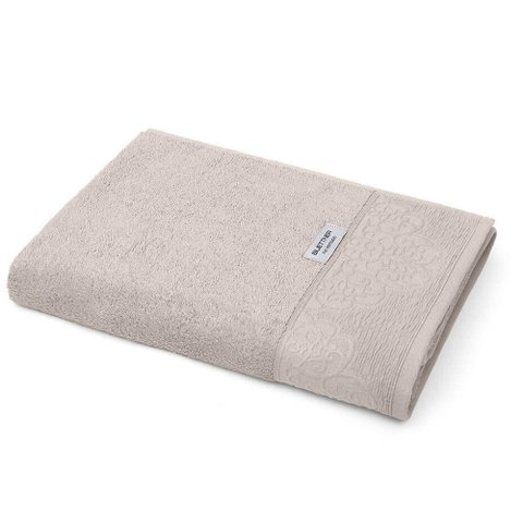 Toalha Avulsa Rosto Kazzavip 100% Algodão Nobre Jacquard Limoges 50cm 80cm Palha