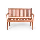 Ver imagem 2 de Banco Jardim 2 Lugares PREMIUM madeira de LEI Área Externa
