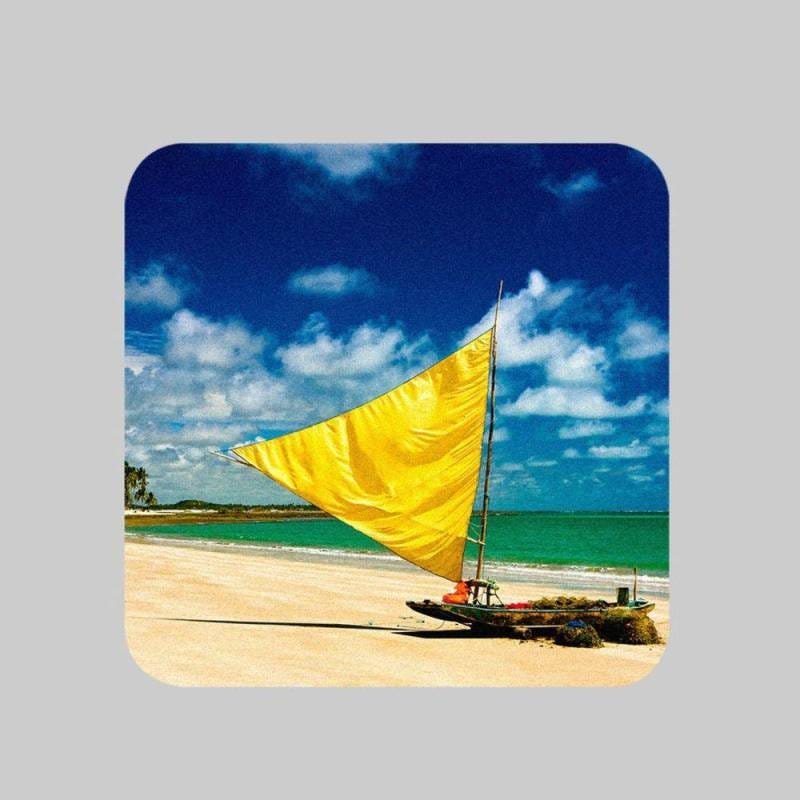 Porta Copo | Imã Decorativo, Criativo, Colorido E Descolado - Kit Especial Praias | 6 Unidades - 7