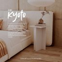 Ver imagem 5 de Mesa de Cabeceira Kyoto MDF-MDP Moderno Branco Mercado Das Prateleiras