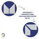 Ver imagem 4 de Moldura Guarnição Rodameio Eva Autocolante Lua 7cmx5mm 20 Metros - Branco