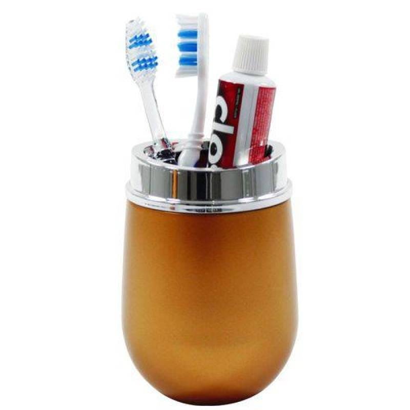 Ver imagem 4 de Porta Escova e Creme Dental Belly Vintage Dourado