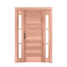 Kit Porta de Madeira 2 Vitrôs 213cmx156cmx12cm Pe28 Esel Abertura Direita - 2
