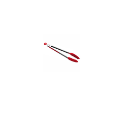 Pegador De Inox / Silicone Redondo Vermelho 31cm - 1