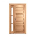 Ver imagem 2 de Kit Porta de Madeira Vitrô Direita 213cmx110cmx12cm Pe28 Esel