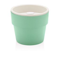 Vaso Grande Autoirrigável Verde De Polipropileno Ou - 1