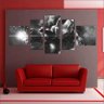 Quadro Homem De Ferro Preto Branco Os Vingadores Avengers - 2