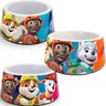 Combo 3 Potes Comedouro ou Bebedouro para Cães Paw Patrol Patrulha Canina Chalesco: Azul, Rosa e Lar - 1