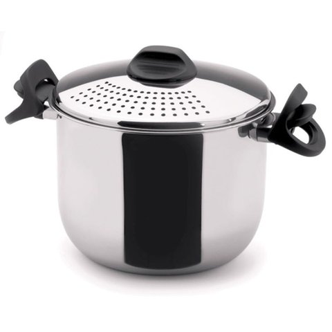 Espagueteira Panela Inox 5 Litros Multiuso Legumes