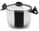 Ver imagem 1 de Espagueteira Panela Inox 5 Litros Multiuso Legumes