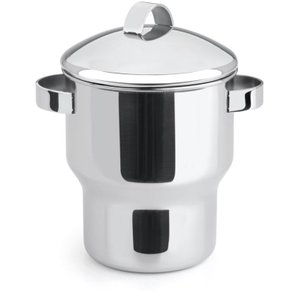 Cuscuzeira Pequena com Alças Inox 1,3 Litros