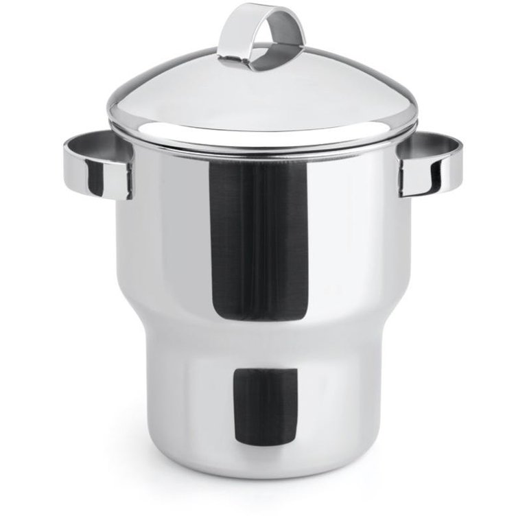 Cuscuzeira Pequena com Alças Inox 1,3 Litros