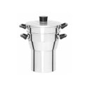 Ver imagem 1 de Cuscuzeiro De Alumínio Com Peneira Interna E Tampa