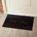 Ver imagem 2 de Capacho de Porta Pvc Antiderrapante 60x40cm - Zig Zag Preto
