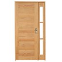 Ver imagem 1 de Kit Porta de Madeira Vitrô Esquerda 213cmx110cmx12cm Pe28 Esel