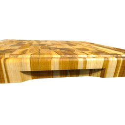 Tabua Carne Churrasco / Prancha Corte Teca 58,5cm X 38cm - 4