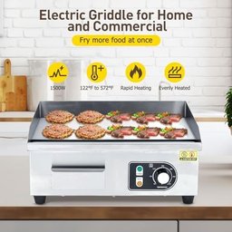 Takywep Chapa Elétrica 14 Pol 1500w Aço Inox Prata Antiaderente - 4