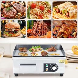 Takywep Chapa Elétrica 14 Pol 1500w Aço Inox Prata Antiaderente - 6