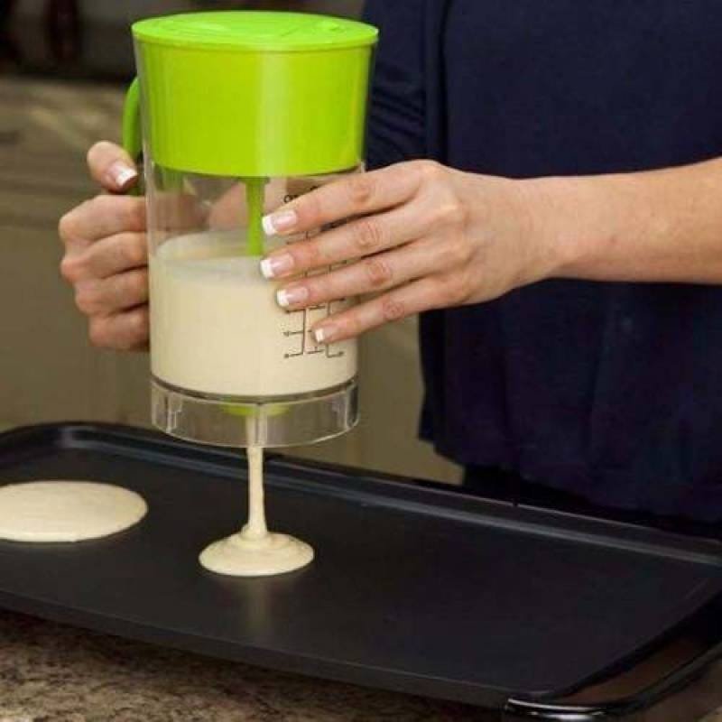 Maquina De Panqueca Cupcake Waffles Crepe Massa Eletrica - 1