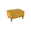Ver imagem 1 de Puff Decorativo Piva Suede Amarelo