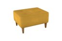 Ver imagem 1 de Puff Decorativo Piva Suede Amarelo