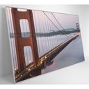 Ver mais imagens de Quadro Ponte Golden Gate Neblina 60x40 Cm Vidro Impresso