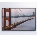 Ver imagem 5 de Quadro Ponte Golden Gate Neblina 60x40 Cm Vidro Impresso
