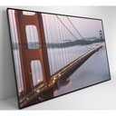 Ver imagem 4 de Quadro Ponte Golden Gate Neblina 60x40 Cm Vidro Impresso