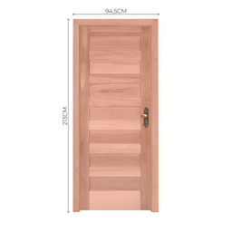 Kit Porta de Madeira 213cmx94,5cmx12cm PE28 Esel - 3