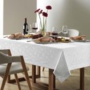 Ver imagem 4 de Toalha de Mesa Retangular 165x220cm Easy Wash Victória - Karsten Branca