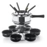 Fondue Conjunto Completo Viena - Panela Inox 17 Peças - 1
