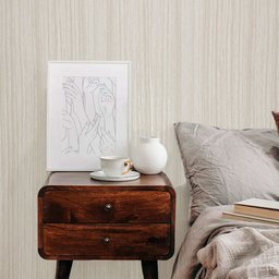 Papel de Parede Adesivo Lavavel 3d Madeira Freijó Branca 500x60cm - 5