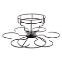 Ver imagem 6 de Aparelho de Fondue Giratório Viena Carroussel 16 Peças com Queimador Forma Preto