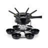 Aparelho de Fondue Giratório Viena Carroussel 16 Peças com Queimador Forma Preto - 2