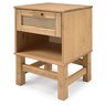 Mesa de Cabeceira Rattan com Gaveta e Nicho - 2
