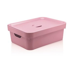 Caixa Organizadora Cor Chumbo Marca Ou 36,5 x 27,5 x 13 Cm