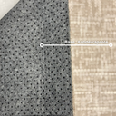 Ver imagem 2 de Tapete Qatar Passadeira Antiderrapante Marrom Algodão e Poliéster Ideal para Sala Quarto Pequenos Es