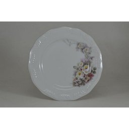 Prato Raso 26 Linha Pomerode Vitória Porcelana Schmidt - 1
