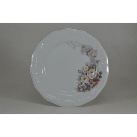 Prato Raso 26 Linha Pomerode Vitória Porcelana Schmidt