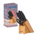 Ver imagem 3 de Jogo de Facas 6 peças Plenus Tramontina Suporte Madeira