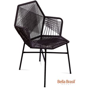 Cadeira Tropicalia Fibra Sintetica - Preta