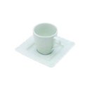 Ver imagem 2 de Jogo 6 Xícaras 90ml Para Café De Porcelana Super Resistente Heart Verde Lyor - L8221
