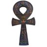 Cruz Ansata Ankh Egito Chave Egípcia 40 cm Resina Decoração - 1