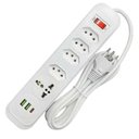 Ver imagem 1 de Filtro de Linha 4 Tomadas 2p+t - Usb e Type C - B-max