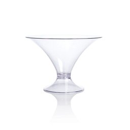 Taça Vitra Baixa transparente De Poliestireno Ou martiplast - 1