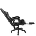 Ver imagem 4 de Cadeira Gamer Giratória Com Apoio de Pé Kelter Preta V7001x