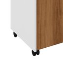 Ver imagem 5 de Gabinete de Banheiro Para Pia Coluna 2 Portas Eccos Branco/Nature